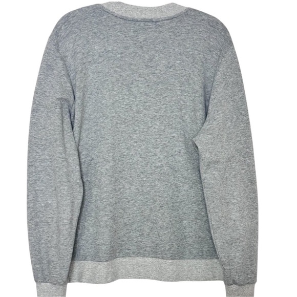 Eileen Fisher Gray Organic Cotton Knit 2 Way Zip Bomber Jacket X - Picture 3 of 13